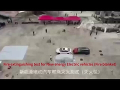 Cobertura de incêndio de bateria EV Cobertura de incêndio reutilizável Cobertura de incêndio de carro elétrico